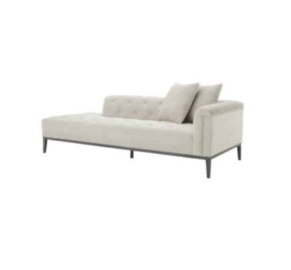 Cesare loungesoffa pebble grey höger