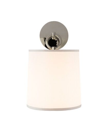 French Cuff vägglampa nickel