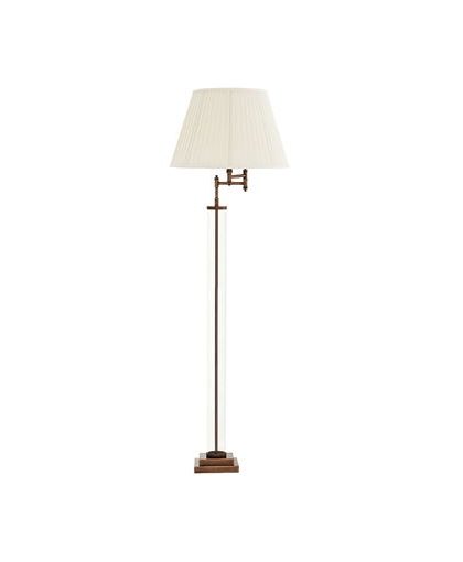 Beaufort golvlampa mässing