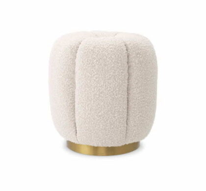 Orchanic pall bouclé cream
