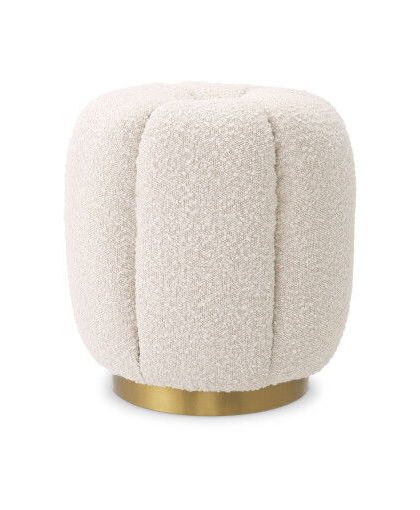 Orchanic pall bouclé cream