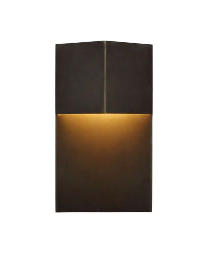 Rega 12 Wide vägglampa brons