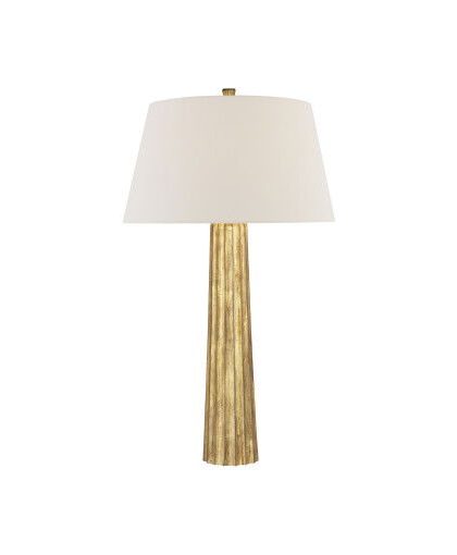Fluted Spire bordslampa Gilded Iron