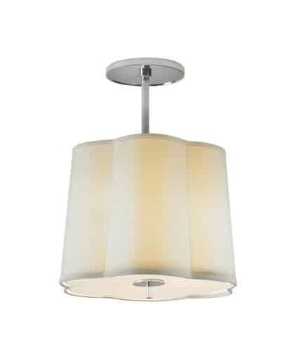 Simple Scallop takpendel silver