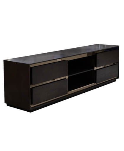 Wington tv-bänk svart OUTLET