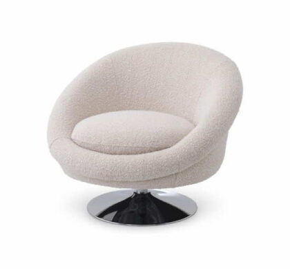 Nemo fåtölj bouclé cream