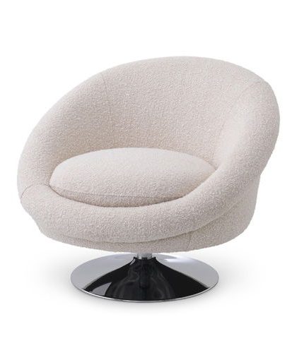 Nemo fåtölj bouclé cream