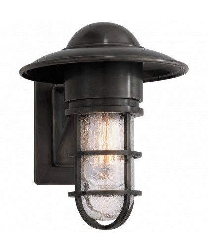 Marine vägglampa utom-/inomhus brons