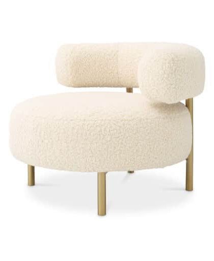 Thompson fåtölj faux shearling