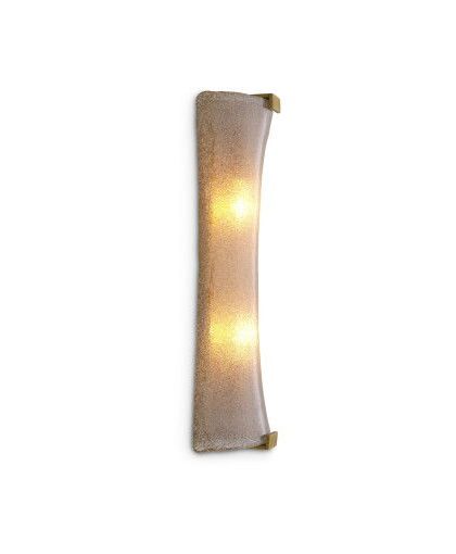 Bern vägglampa mässing