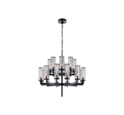 Liaison takkrona dubbel brons/glas