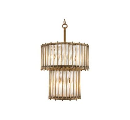 Tiziano taklampa mässing L