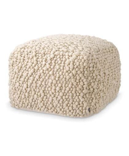 Schillinger fotpall ivory