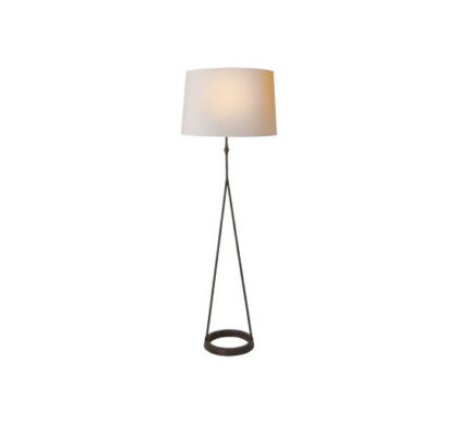 Dauphine golvlampa Aged Iron/Natural Paper OUTLET