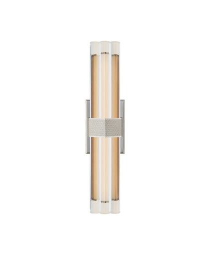 Fascio 18 vägglampa nickel