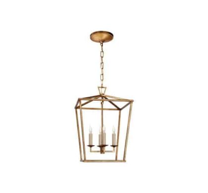 Darlana taklampa gilded iron S