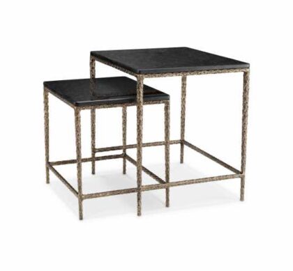 Ferndale sidobord svart 2-set