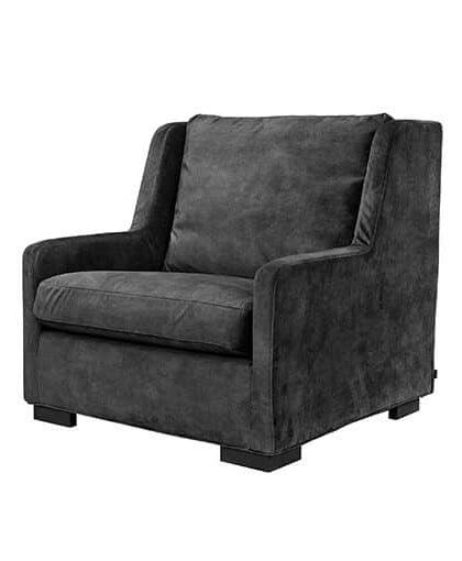Dover fåtölj dark grey