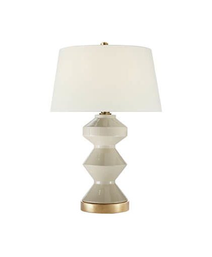 Weller Zig-Zag bordslampa Coconut
