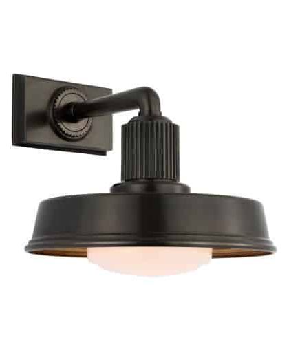 Ruhlmann vägglampa brons