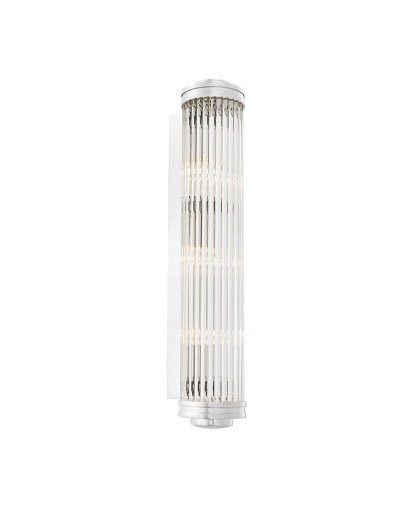 Gascogne vägglampa nickel