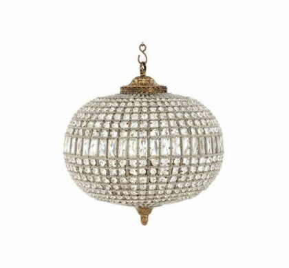 Kasbah takkrona mässing