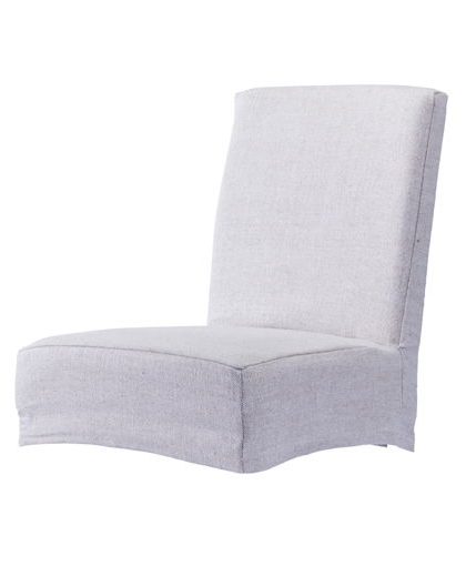 Boston stolsöverdrag linen sand