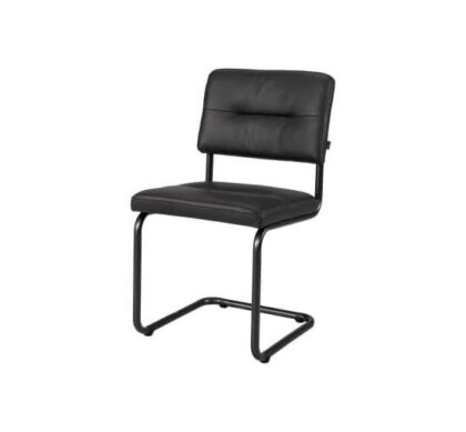 Caspian matstol läder anthracite OUTLET