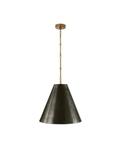Goodman taklampa mässing/brons M