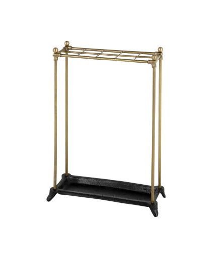 Käppställ antique brass