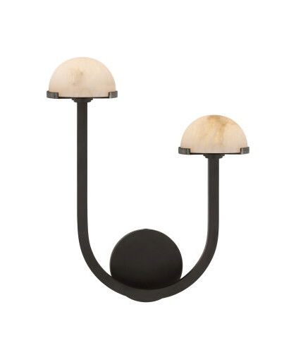 Pedra 15 vägglampa höger brons
