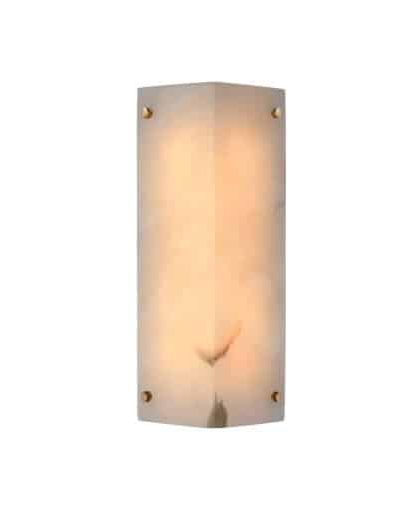 Clayton vägglampa alabaster