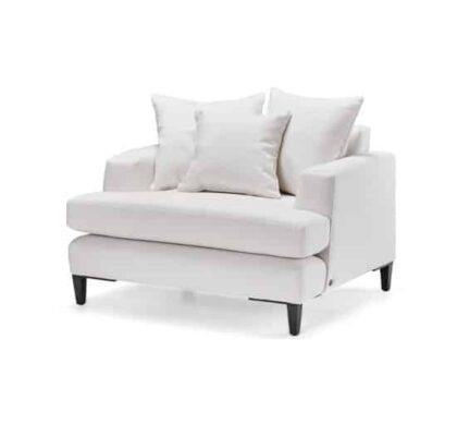 Los Angeles fåtölj 1,5-sits off-white