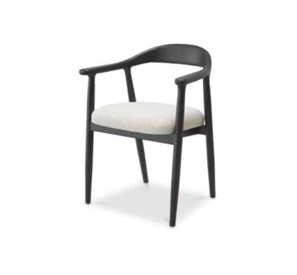 Beale matstol svart / vit