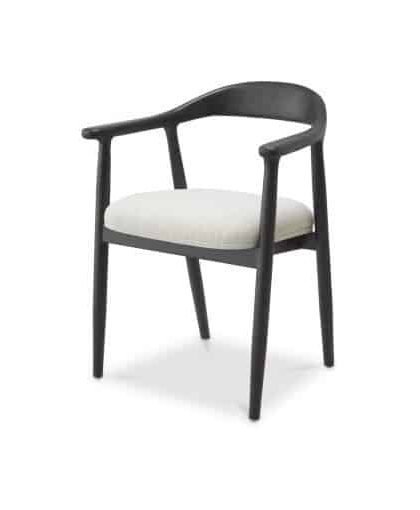 Beale matstol svart / vit