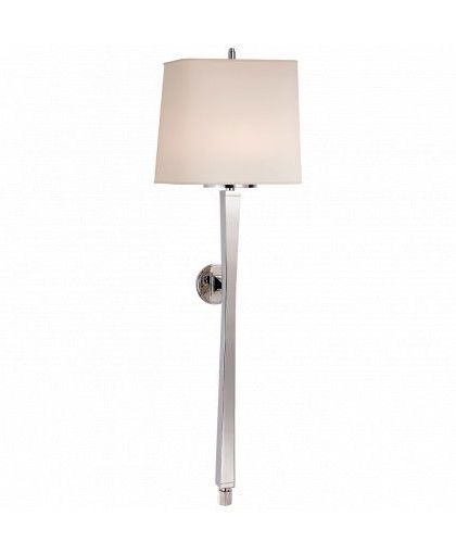 Edie Baluster vägglampa nickel