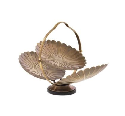 Beatrice fat antik mässing