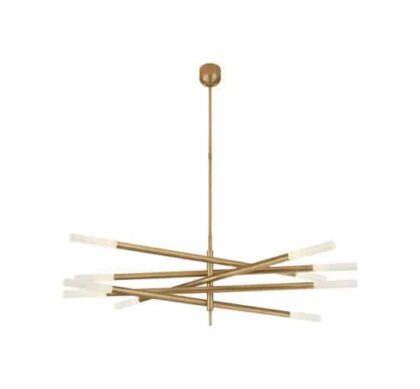 Rousseau Grande 10L takkrona mässing