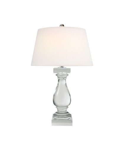 Balustrade bordslampa crystal