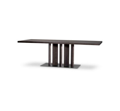 Julius matbord mocha oak veneer
