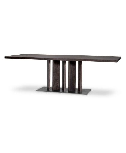 Julius matbord mocha oak veneer
