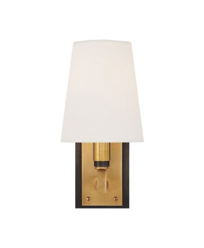 Watson vägglampa brons