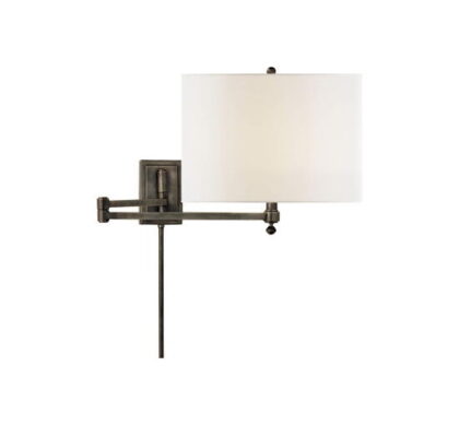 Hudson vägglampa brons