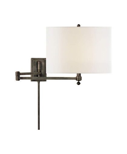 Hudson vägglampa brons