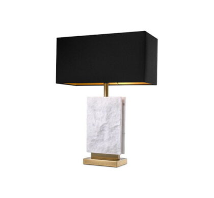 Charleston bordslampa mässing