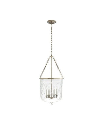 Cambridge Smoke Bell taklampa Butler's Silver
