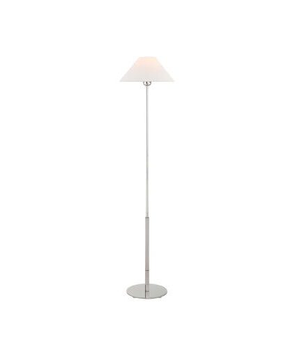 Hackney golvlampa rak nickel
