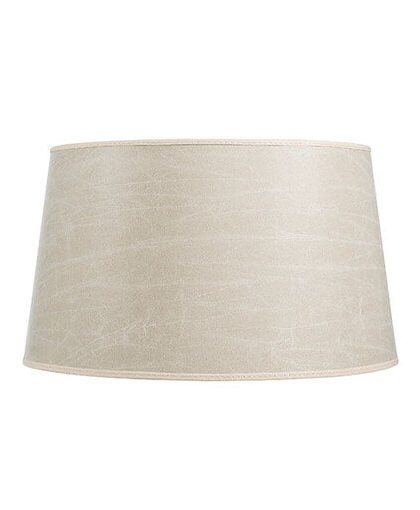 Classic lampskärm leather cream
