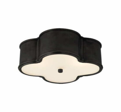 Basil 17 plafond Gun Metal