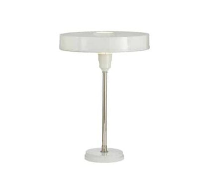 Carlo bordslampa nickel/antikvit